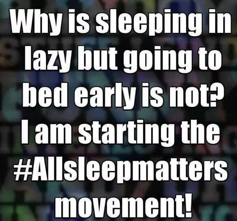 All Sleep Matters