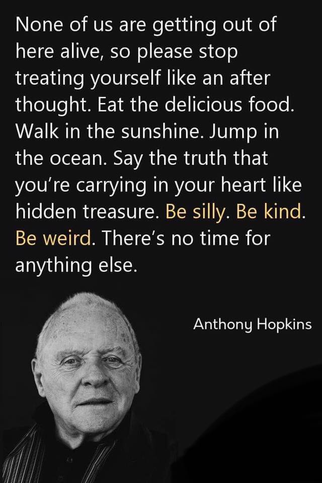 Anthony Hopkins Quote