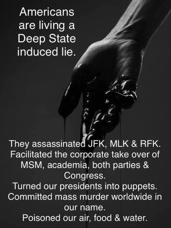 We Are Living A Deep State Lie