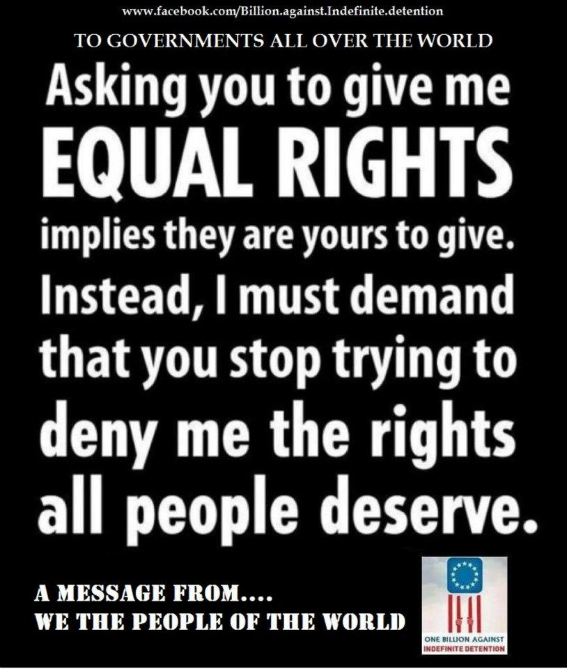 Demand Equal Rights