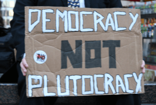 Democracy Not Plutocracy
