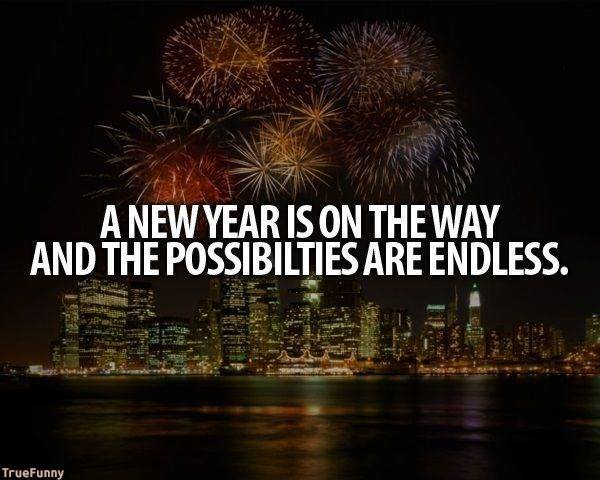 A New Year Is On The Way With Endless Possibilities