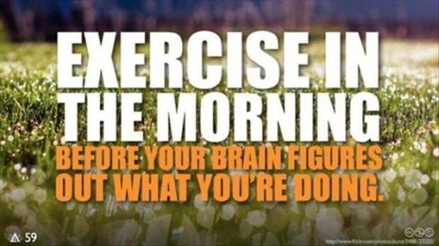 Exercise In The Morning