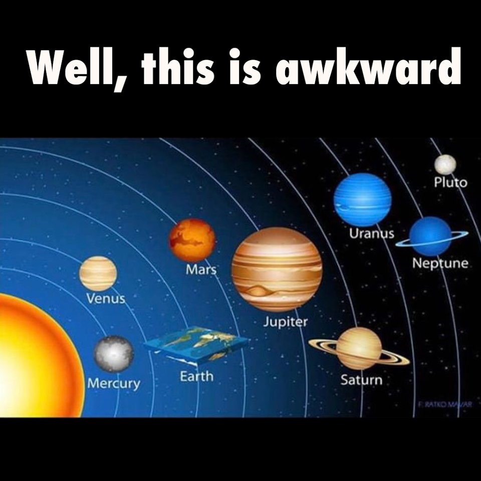 Flat Earth Awkward