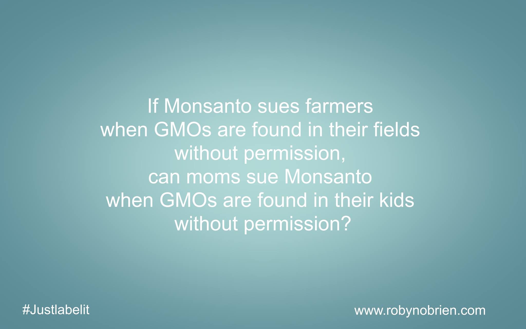 If Monsanto Can Sue