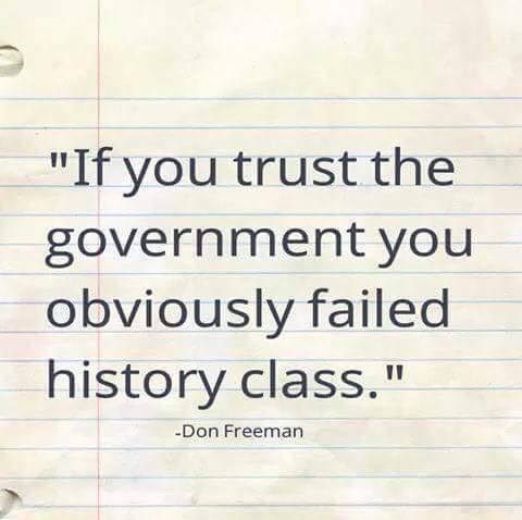If You Trust Government