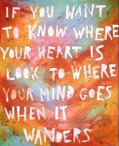 If You Want To Know Where Your Heart Is