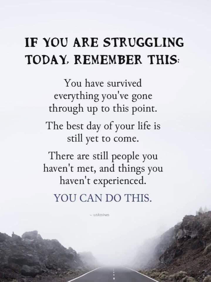 If You Are Struggling