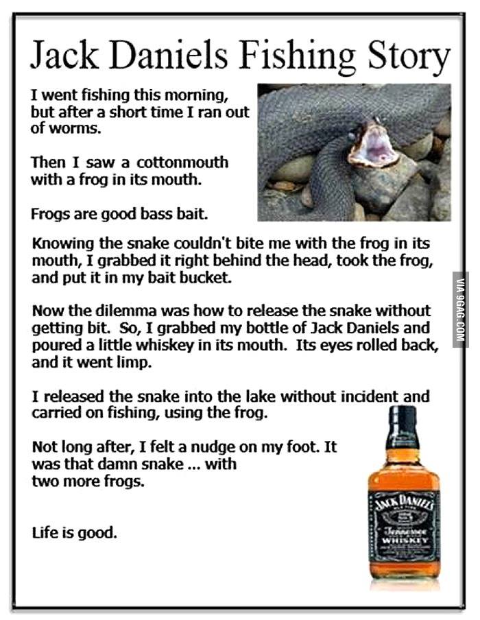 Jack Daniels Fishing Story