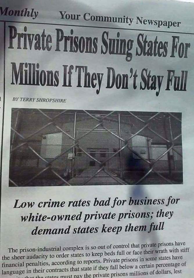 Prisons Sue