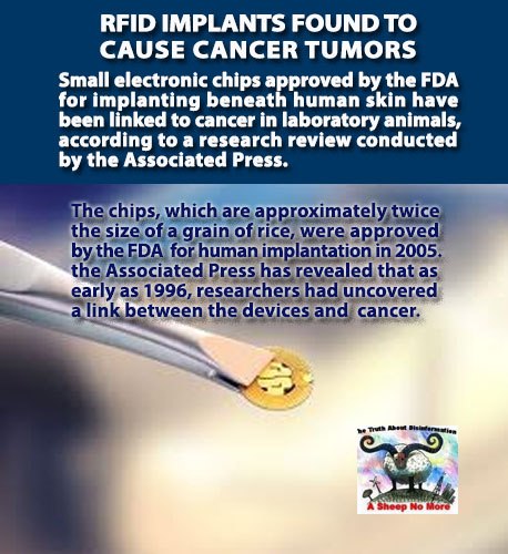RFID Implants Cause Cancer