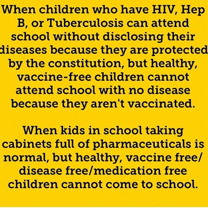 School Vaccine Rules