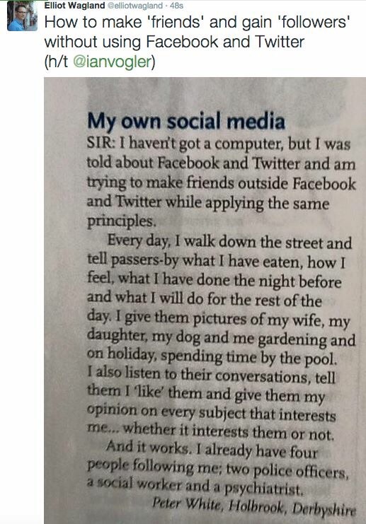 Social Media In The Flesh