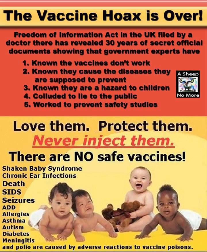 The Vaccine Hoax Is Over