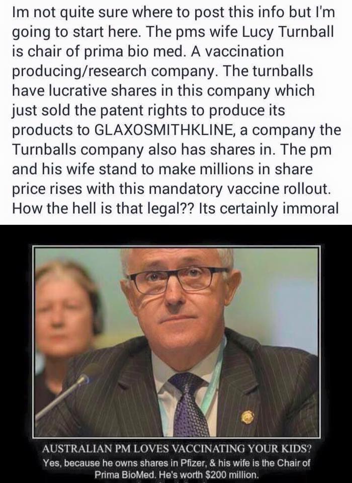 Turnbull Conflict Of Interest