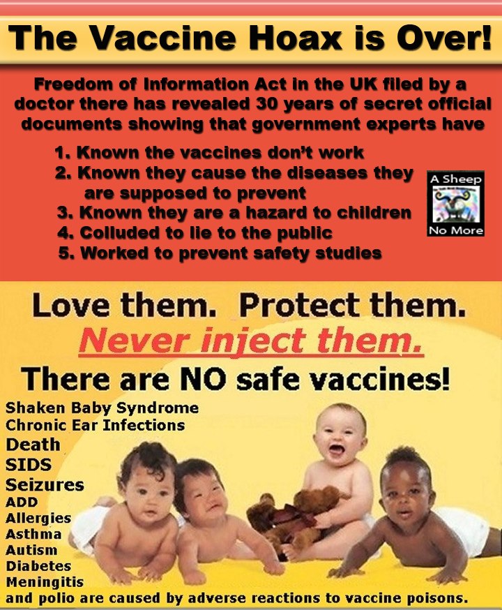 Vaccine Hoax Over