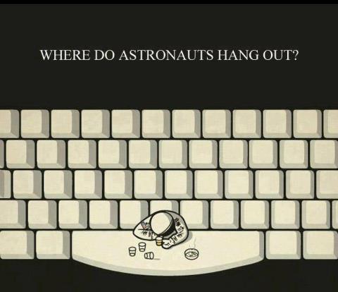 Where Do Astronauts Hang Out?