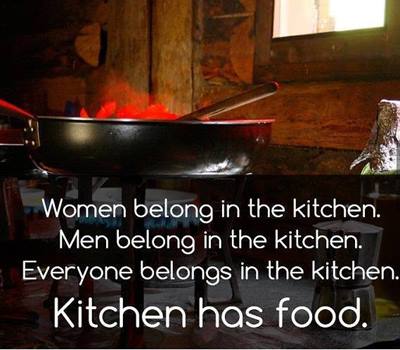 Who Belongs In The Kitchen