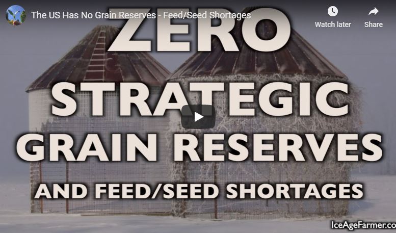 Zero Strategic Grain Reserves