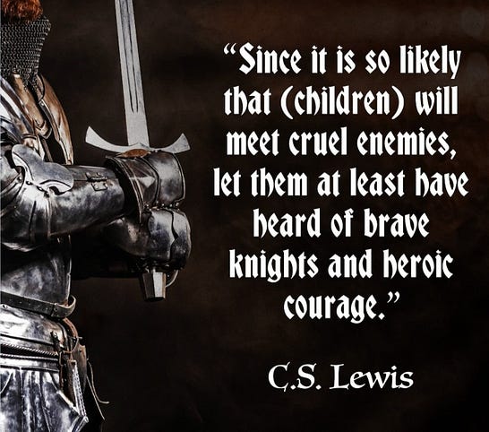 Brave Knights and Heroic Courage