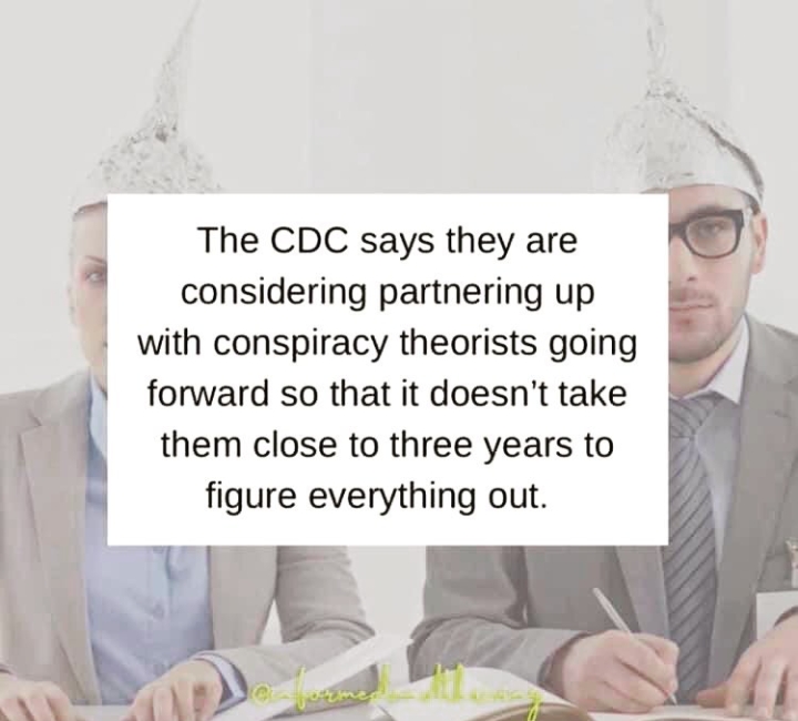 CDC Partnering With Conspiracy Theorists