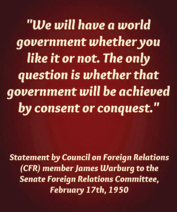 CFR on One World Government
