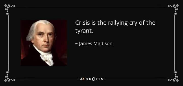 Crisis Is The Rallying Cry Of The Tyrant