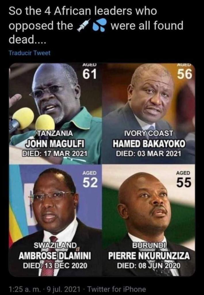 Four African Leaders