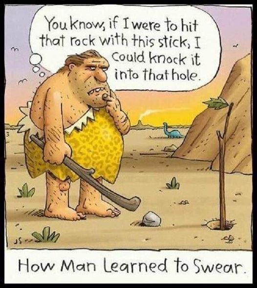 How Man Learned To Swear