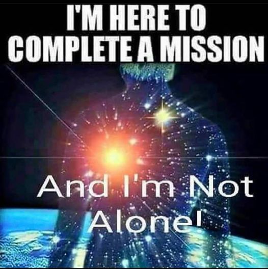 I Am Here To Complete A Mission
