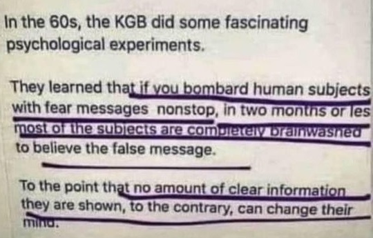KGB Psychological Experiment