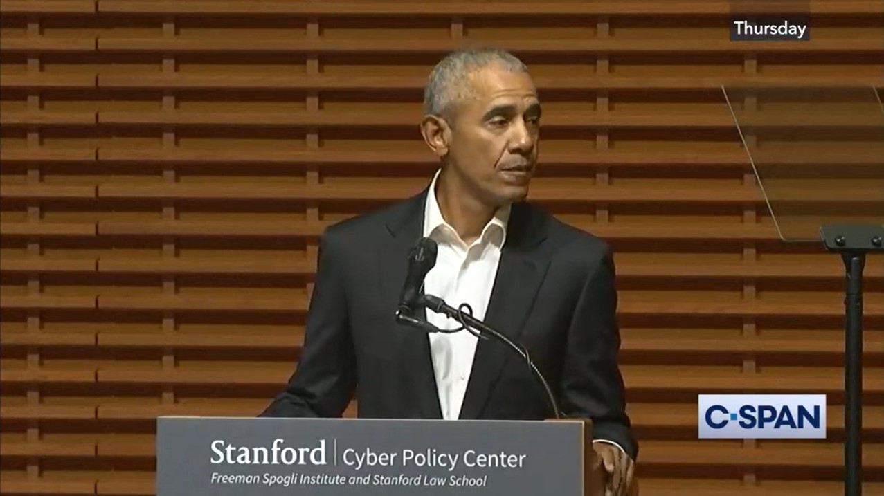 Obama At Stanford