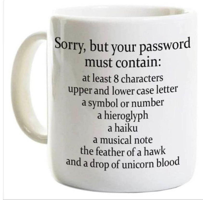 Password Requirements