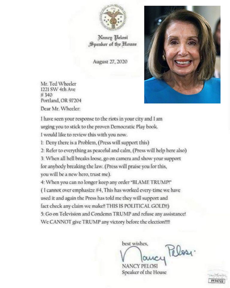 Pelosi Letter