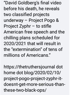 Projects Pogo and Zyphr