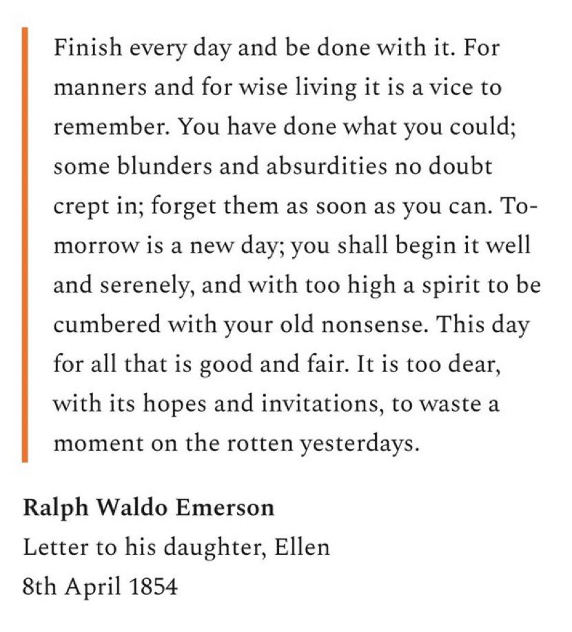 Ralph Waldo Emerson Advice