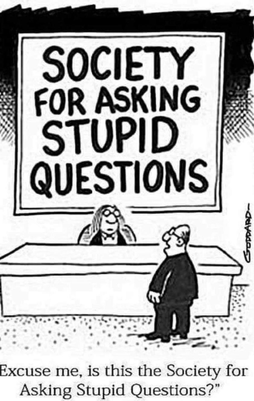 Society For Asking Stupid Questions