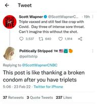 Thanking A Broken Condom