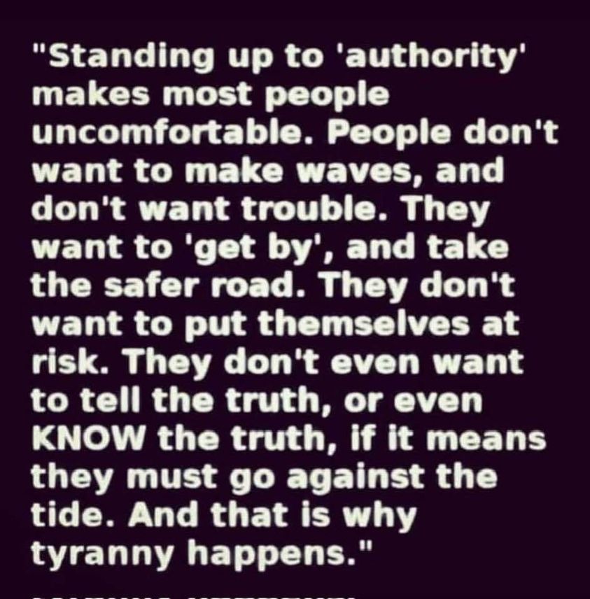 That Is Why Tyranny Happens