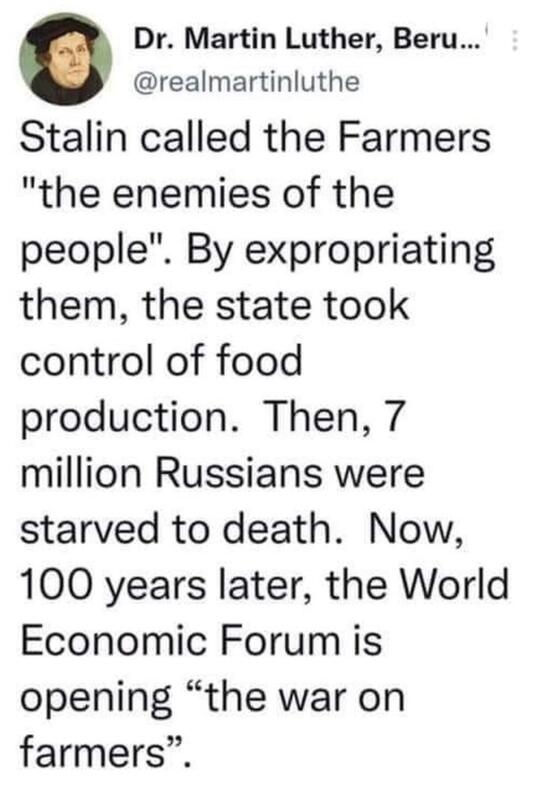 The War On Farmers