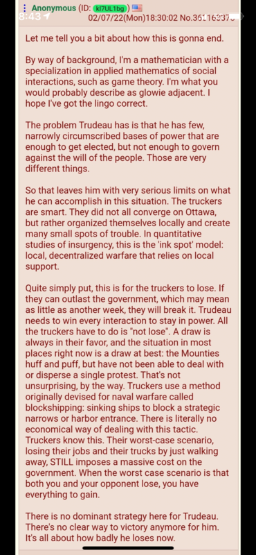 Truckers Versus Trudeau