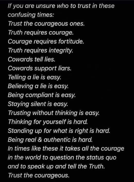 Trust The Courageous