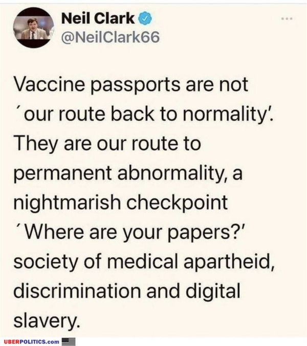 Vaccine Passport Lie