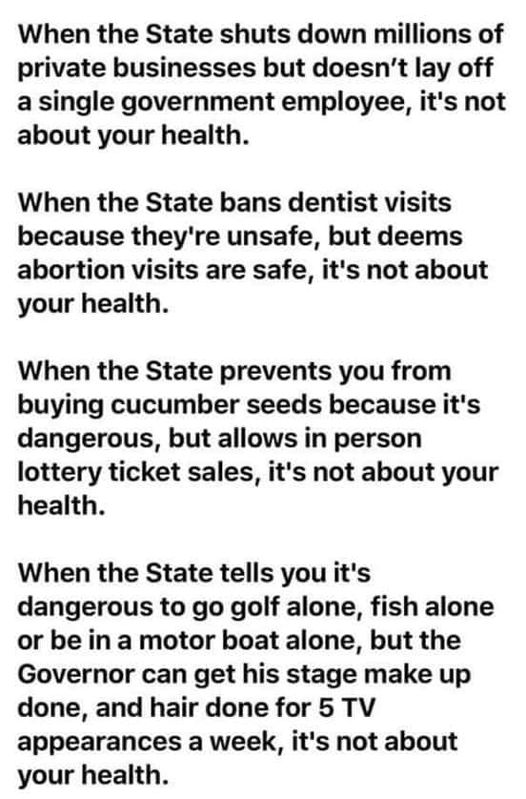 When The State...